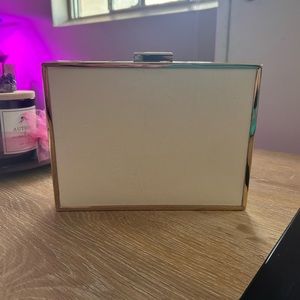 Colette hard shell clutch